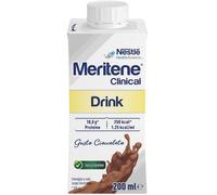 Meritene Clinical Drink Iperproteico Anziani Gusto Cioccolato 200ml