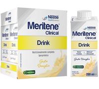 Meritene Clinical Drink Vaniglia, 4x200ml Alimento Iperproteico