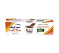 Nestlé Heath Science Meritene Forza e Vitalità Creme Cioccolato Dessert Iperproteico E Ipercalorico Facile Da Deglutire 3x125g