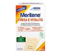 Meritene Forza & Vitalità - Alimento con Proteine Vitamine e Minerali gusto Vaniglia, 5 bustine