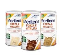 Meritene Forza & Vitalità Bundle - Cioccolato, Vaniglia, Caffè, 270g
