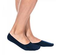 MERITEX 12 Paia Salvapiedi in cotone, modello Unisex.Bordino inteno in silicone.