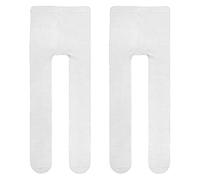 MERITEX 3 Paia Collant neonato 030 in caldo cotone Bianco 6-12 Mesi