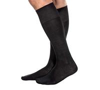 MERITEX - Calza uomo lunga unita - 39/46, Nero