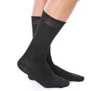 MERITEX Calze Uomo Corte Lisce in Caldo Cotone - 3 Paia in Scatolina Tinta Unita Idea Regalo, Morbide e Confortevoli - Taglia Unica