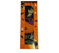 MERITEX Calzini Antiscivolo Halloween, Set 3 Paia, La Calza Che Non Scivola Ottoma Qualità dalla 22 alla 39 (IT, Numero, 22, 26)