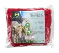 MeriWoolArt® 100% Merino Lana XXL Filato di Lana Grosso 4-5cm, Filato Spesso Soffice, Feltro di Lana ad Ago, Infeltrire la Lana, Bagnato, Fai Da Te Coperta Grossa di Lana