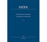 MERK J. - Estudios (20) Op.11 para Violoncello (Rummel)