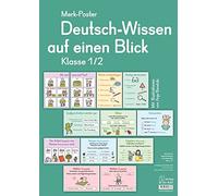 Merk-Poster Deutsch-Wissen auf einen Blick Klasse 1/2