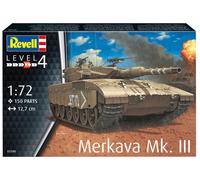 Merkava Mk. III Israeli Main Battle Tank Scala 1:72 Revell 03340 Plastic Kit