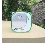 Merkts - Rete multiuso a prova di insetti, gabbia portatile per insetti e farfalle, 30 x 30 x 30 cm