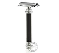 Merkur 38C Barbiere Palo HD Doppio Filo De Sicurezza Rasoio - Nero - Manico
