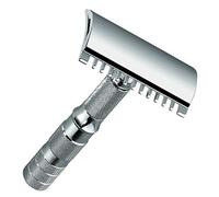 Merkur & Dovo - Set per rasoio compatto da viaggio, a pettine aperto