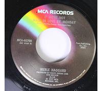 Merle Haggard - Merle Haggard 45 RPM If We're Not Back In Love By Monday / I Think It's Gone Forever