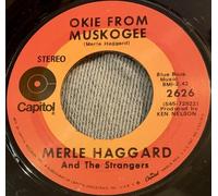 MERLE HAGGARD - okie from muskogee / if i had left it up to you 45 rpm single