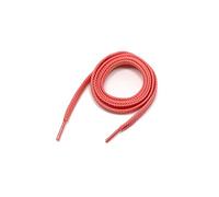 Merletto 1Pair 28 colori Classic Flat Lacci Solid merletti di pattino di colore della scarpa da tennis per tutti shoess 100-160cm, colore rosso, 140 centimetri