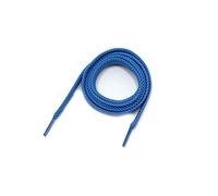 Merletto 1Pair 28 colori Classic Flat Lacci Solid merletti di pattino di colore della scarpa da tennis per tutti shoess 100-160cm, Lago blu, 140 centimetri