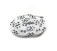 Merletto Double Layer 0,8 centimetri Classic Sport piatto Lacci per scarpe da tennis unisex bootlaces merletti di pattino, 106 Bianco e nero, 120 centimetri