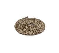 Merletto Multi Color due diverse tonalità Shoestring bambini colorate dello sport scarpe rotondo del merletto a corda Bootlace, 52YellowBrown Beige, 60 centimetri
