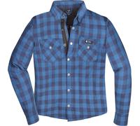 Merlin Axe Camicia da moto, blu, taglia L per maschi