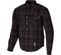 Merlin Axe Hydro Kevlar Camicia da moto impermeabile, grigio, Taglia M