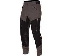 Merlin Borderlands D3O In Boot Pantaloni tessili da moto, grigio, Taglia 3XL