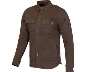 Merlin Brody D3O Camicia Moto Monostrato, marrone, Taglia L