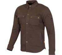 Merlin Brody D3O Camicia Moto Monostrato, marrone, taglia L per maschi