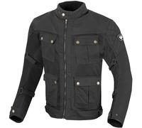 Merlin Chigwell Utility Giacca cerata moto, nero, taglia 2XL per maschi
