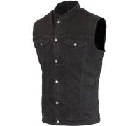 Merlin Club Denim D3O Gilet da moto, nero, Taglia S