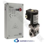 MERLIN CT1250 Pannello Corrente Con Valvola Di Arresto Elettrovalvola Gas 3/4"