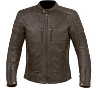 Merlin Draycott Giubbotto moto in pelle, nero, taglia 3XL per maschi