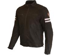 Merlin Hixon II D3O Giacca in pelle moto, marrone, taglia 2XL per maschi