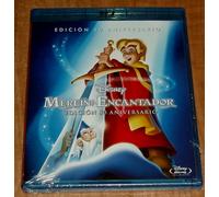 MERLIN L'INCANTATORE (La Spada Nella Roccia) DISNEY Nº 18 BLU-RAY NUOVO A-B-C