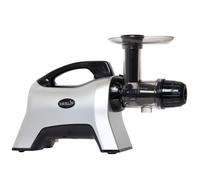 Merlin MNC700S - Estrattore di succo Premium a pressione a freddo 200 W - Estrazione lenta 80 giri/min - Alta resa - Frutta, verdura, erbe e succhi verdi - Senza BPA - Grigio argento
