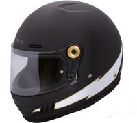 Merlin Revival Vintage Flash Casco, nero opaco, Taglia XS (54)