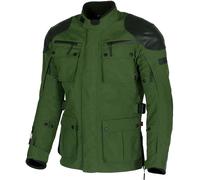 Merlin Sayan D3O Giacca tessile moto, nero-verde, taglia S per maschi