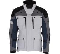 Merlin Solitude D3O Giacca tessile moto, grigio-blu, taglia M per maschi