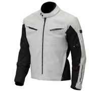 Merlin Taos D30 Giacca tessile da motocicletta impermeabile, bianco-beige, taglia M per maschi