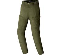 Merlin Warren D3O Cargo Jeans da moto, verde, taglia 34 per maschi