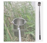 Merlo acquaiolo del campionatore dell'acqua con Palo ritrattabile ed il becher per la raccolta industriale e del laboratorio