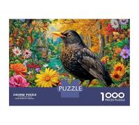 Merlo Puzzle 1000 Pezzi, Jigsaw Puzzle Difficili Per Adulti E Ragazzi Dai 14 Anni in Su, Home Giochi Puzzle 38x26cm/1000pcs