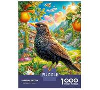 Merlo Puzzle 1000 Pezzi, Puzzle Impossibile 1000 Pezzi, Gioco Di Sfida Intellettuale 52x38cm/1000pcs