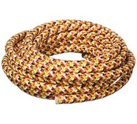 Merlotti 20357 Cavo Elettrico Rotondo H03VV-F 2x0.75, Pixel Arancio, 3 m