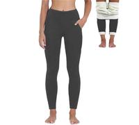 Merlvida Leggins Invernali Donna Foderati in Pile Ispessito Leggins Felpati Collant Caldo Leggings Termici Vita Alta Opachi Pantaloni Calzamaglia Termica Invernale Felpata Pantacollant Elasticizzati