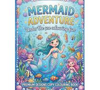 Mermaid Adventure: Kids Colouring Book