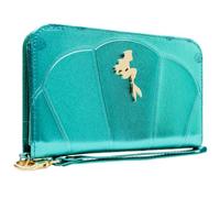 Mermaid Ariel Conchiglie Luccicanti Borsa/Portamonete Clutch per Telefono, Tasca per Monete & Porta Carte, Verde