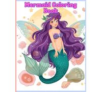 Mermaid Coloring Book: Calming Mermaid illustrations for Teens and Adults