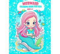 Mermaid Coloring book For Kids 4-8: Cute Mermaid and Underwater Coloring Pages, Sea Creatures Activity Book for Girls and Boys, Easy Designs for Beginners.
