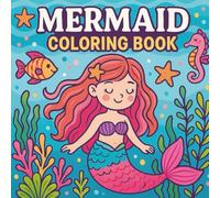 Mermaid Coloring Book for Kids: Cute Kawaii Mermaids & Ocean Friends to Color | Volume 1